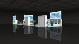 30x50 Île booth design by DisplayCraft